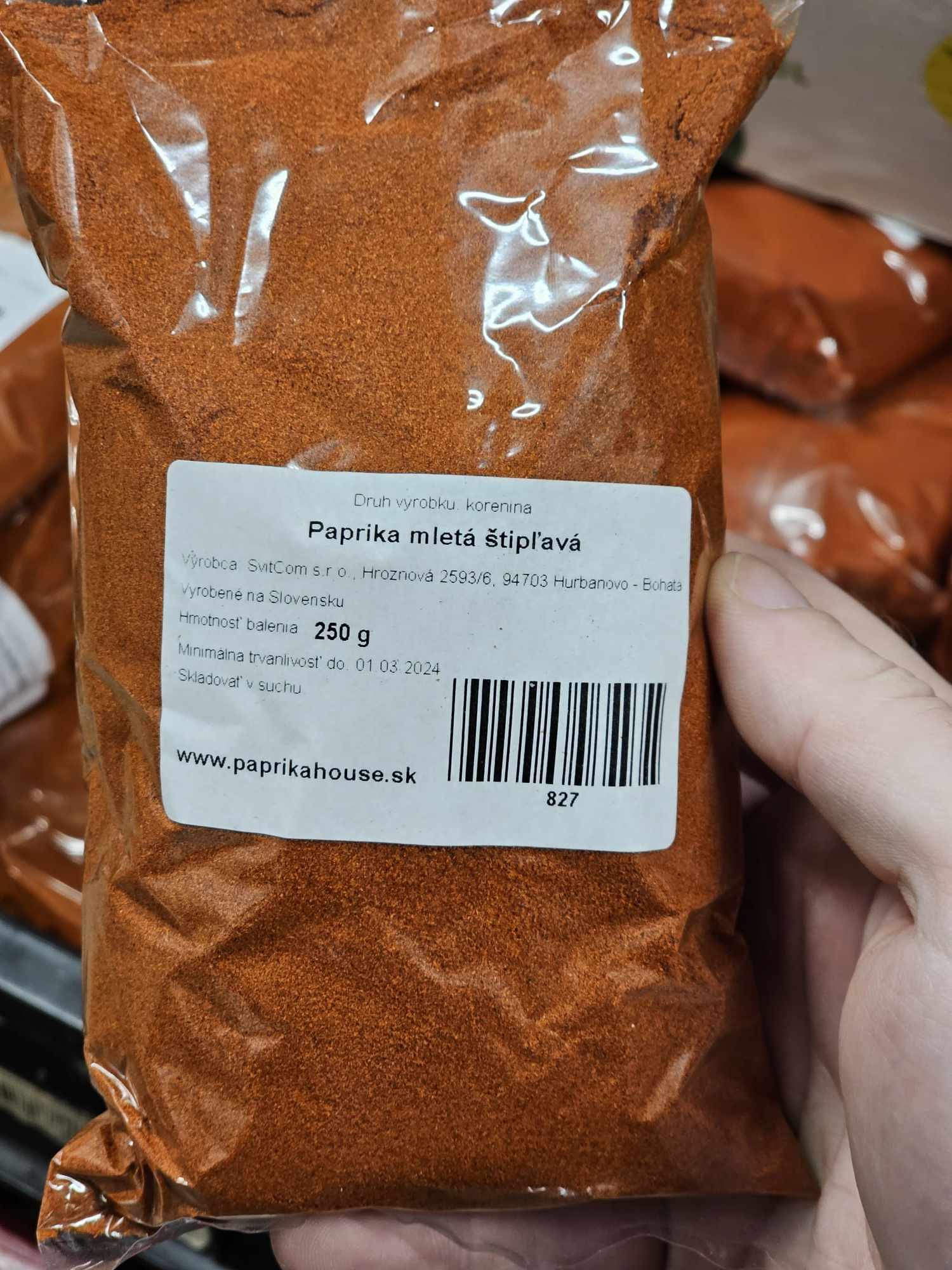 Mletá paprika pálivá 250 g